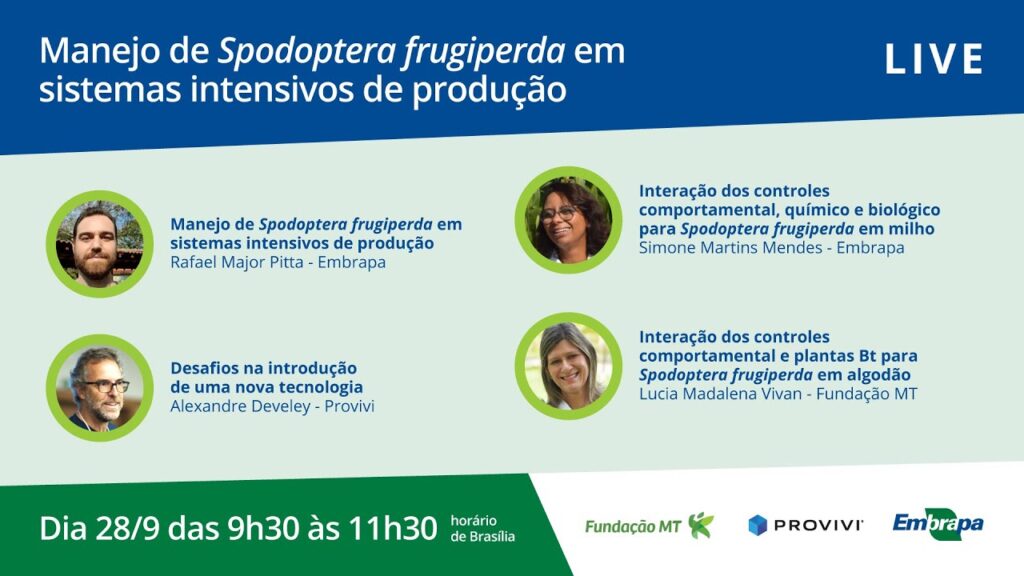 manejo sustentavel de spodoptera frugiperda em sistemas de producao