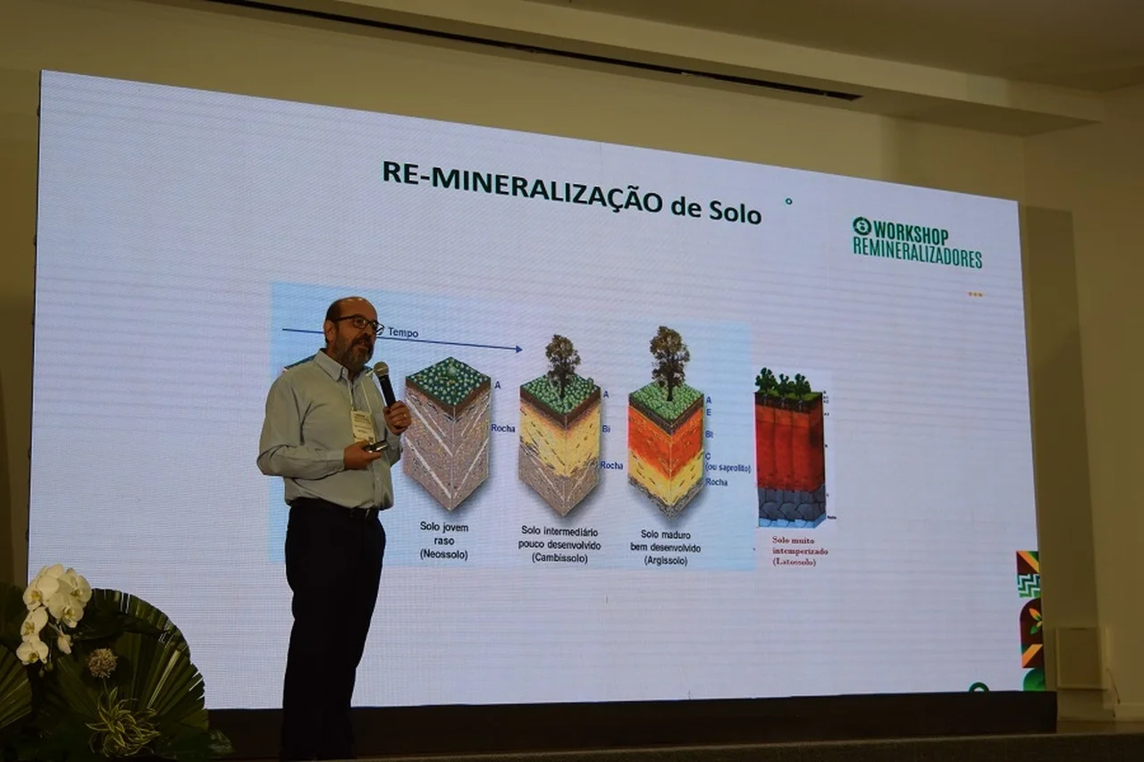 Remineralizadores no solo: avanços no Brasil 46 Pesquisa brasileira avança no uso de remineralizadores no solo