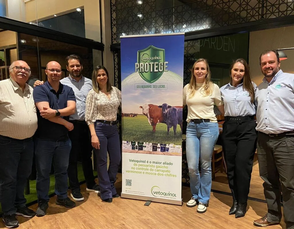 Vetoquinol promove avanço sustentável na pecuária gaúcha 49 Vetoquinol aborda intensificação sustentável da pecuária de corte no RS