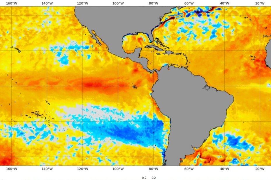 Começa o processo de enfraquecimento do fenômeno El Niño