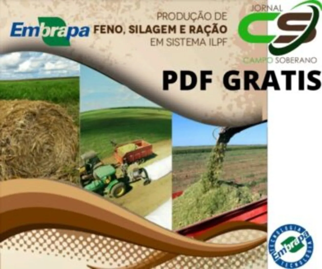 APROVEITE ! Cartilha apresenta orientações sobre produção de feno, silagem e ração(BAIXE GRATIS)