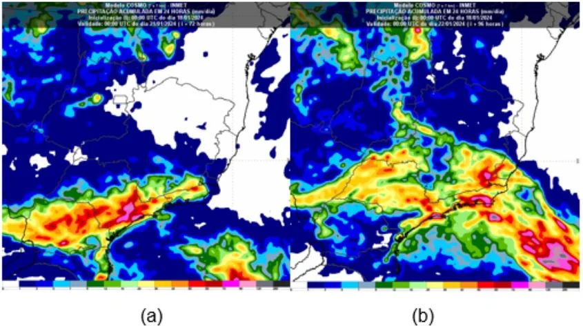 Chuvas intensas no Sudeste! 32 Fim de semana terá chuvas volumosas na Região Sudeste