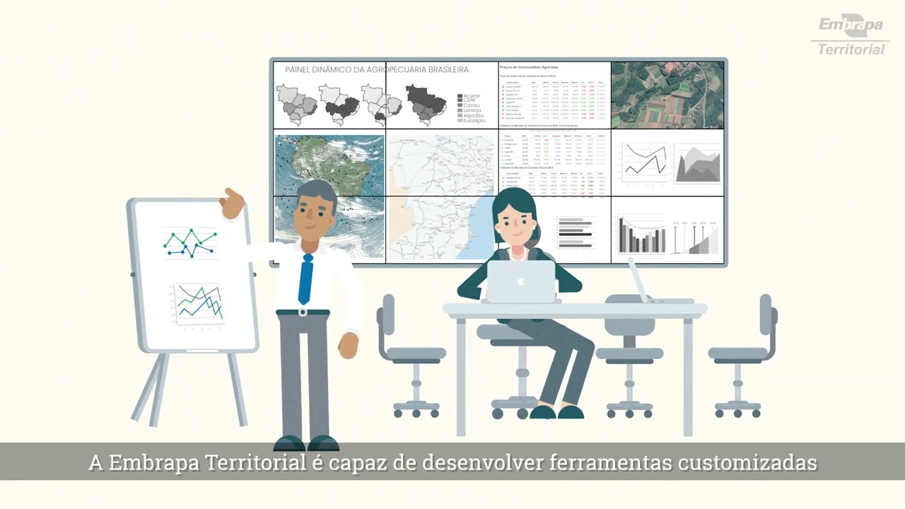 Dados agropecuários com inteligência, gestão e monitoramento territorial estratégico
