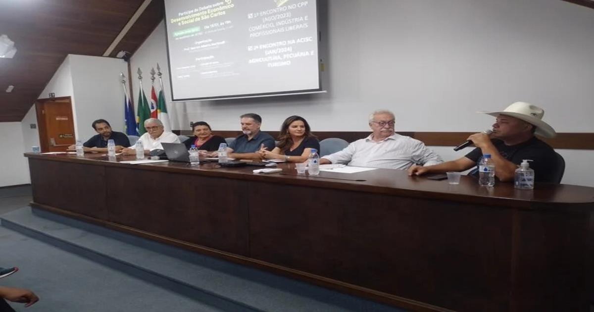 Debate na ACISC: Agricultura, Pecuária e Turismo