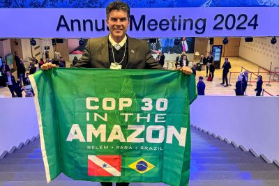 Helder Barbalho busca inovação em Davos