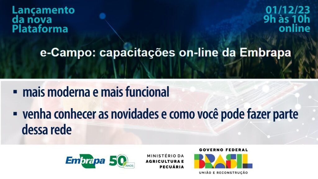 lancamento nova plataforma e campo