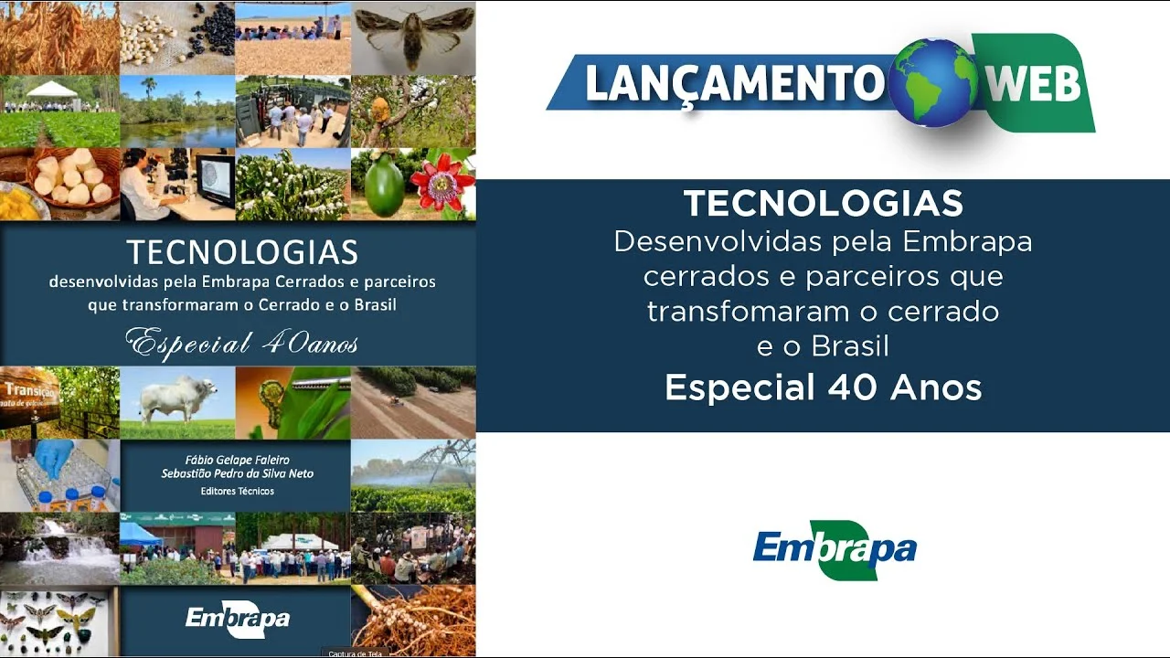 Lançamento Web - Tecnologias da Embrapa Cerrados e Portfólio de Tecnologias Embrapa Cerrados 14 lancamento web tecnologias da embrapa cerrados e portfolio de tecnologias embrapa cerrados