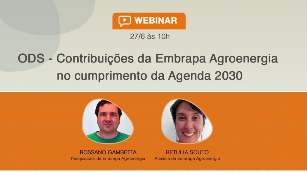 ods contribuicoes da embrapa agroenergia no cumprimento da agenda 2030