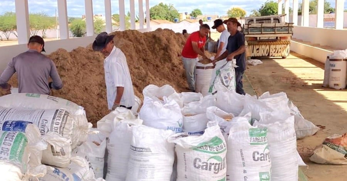 Produtores recebem doações para enfrentamento de seca histórica