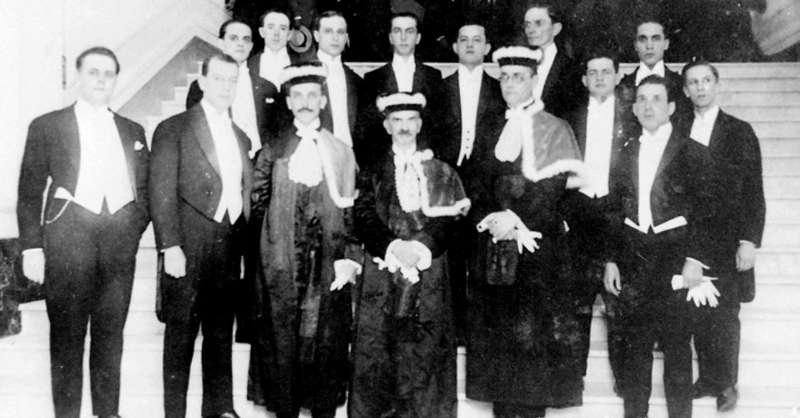 Homenagem à Sarmento Leite na Faculdade de Medicina