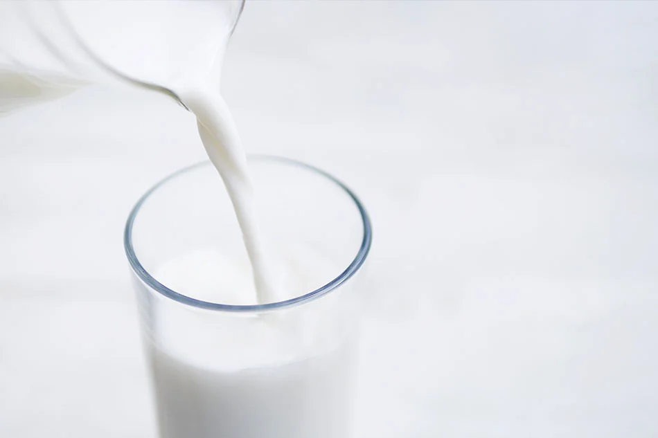 Sinais de alergia: proteína do leite