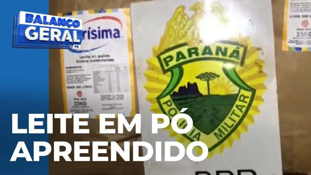 Van apreendida com 500kg de leite em pó 13 Inusitado, van é apreendida carregando mais de 500kg de leite em pó, em Nova Aurora