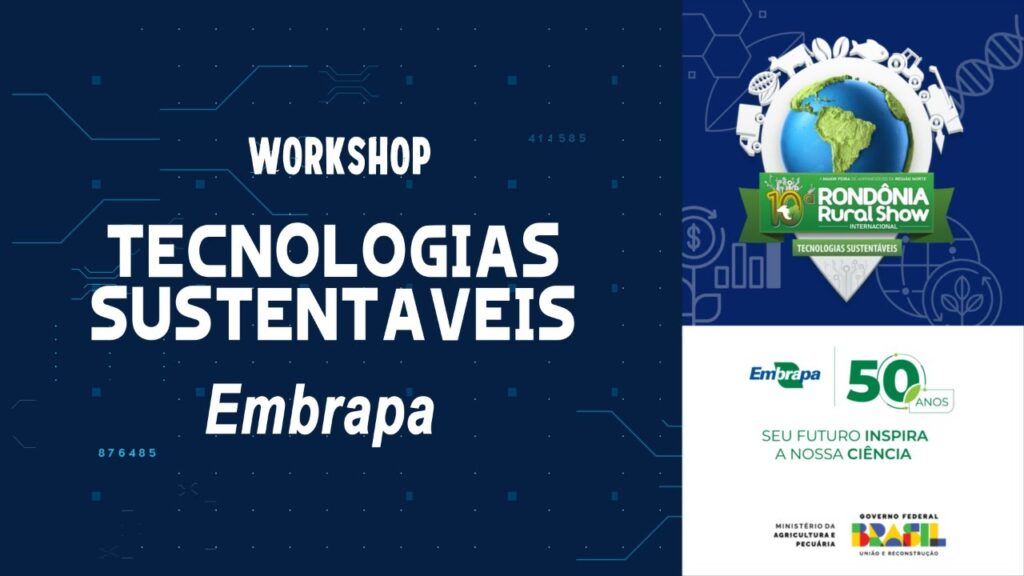 workshop tecnologias sustentaveis da embrapa