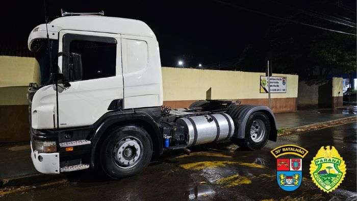 Homem embriagado dá "cavalo de pau" com caminhão e acaba preso em Ibiporã - Bonde. O seu Portal de Notícias do Paraná