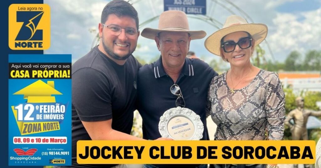 Vereador Aith acompanha abertura da temporada do Jockey Club de Sorocaba