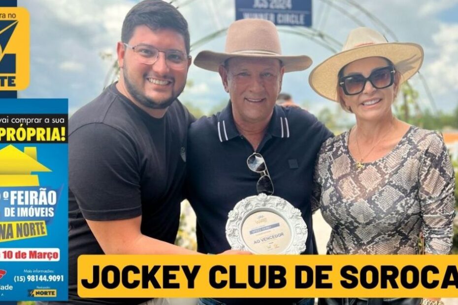 Vereador Aith acompanha abertura da temporada do Jockey Club de Sorocaba