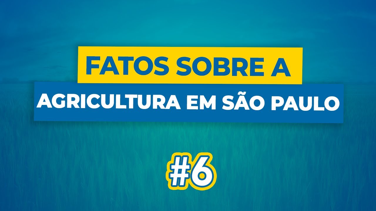 Agric. em SP: Curiosidades #Shorts