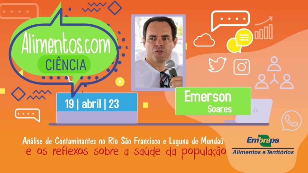 alimentos com ciencia analise de contaminantes no rio sao francisco e mundau emerson soares