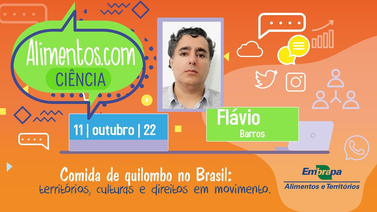 alimentos com ciencia comida de quilombo no brasil flavio barros