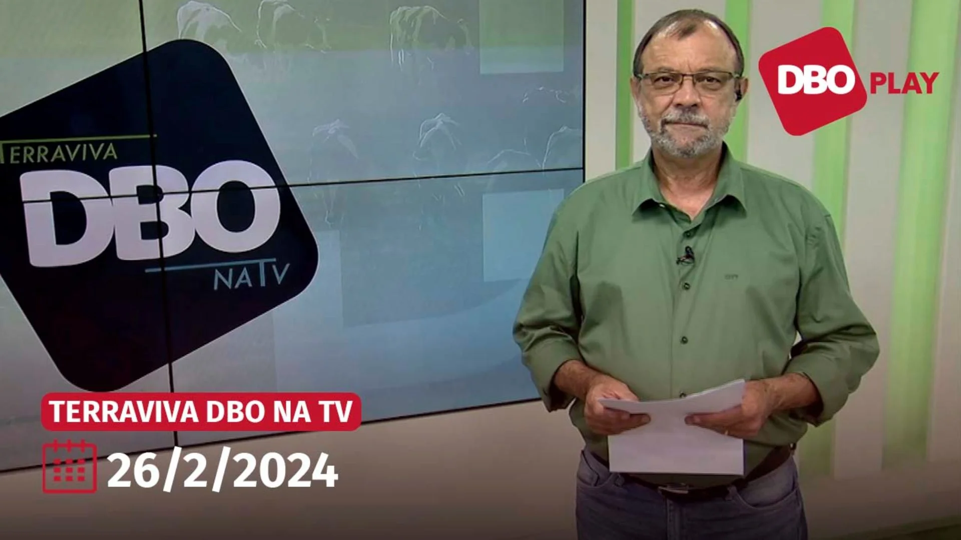 Terraviva DBO na TV | Veja o programa completo de segunda-feira, 26 • Portal DBO