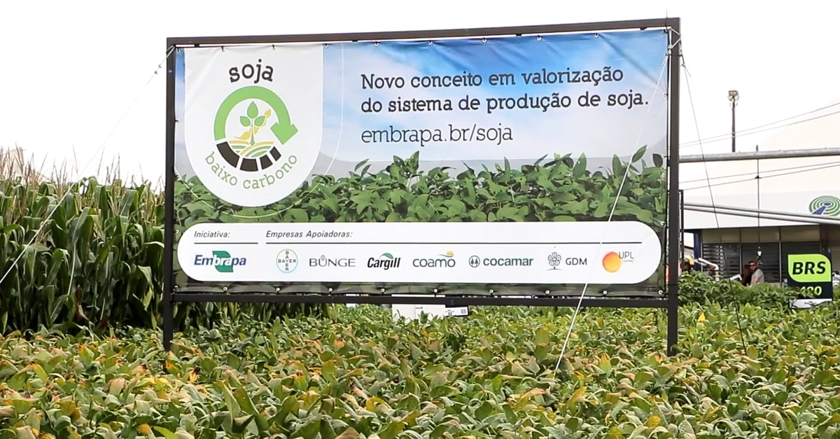 Embrapa lança Selo Soja Baixo Carbono! 3 Embrapa apresenta projeto de Selo Soja Baixo Carbono
