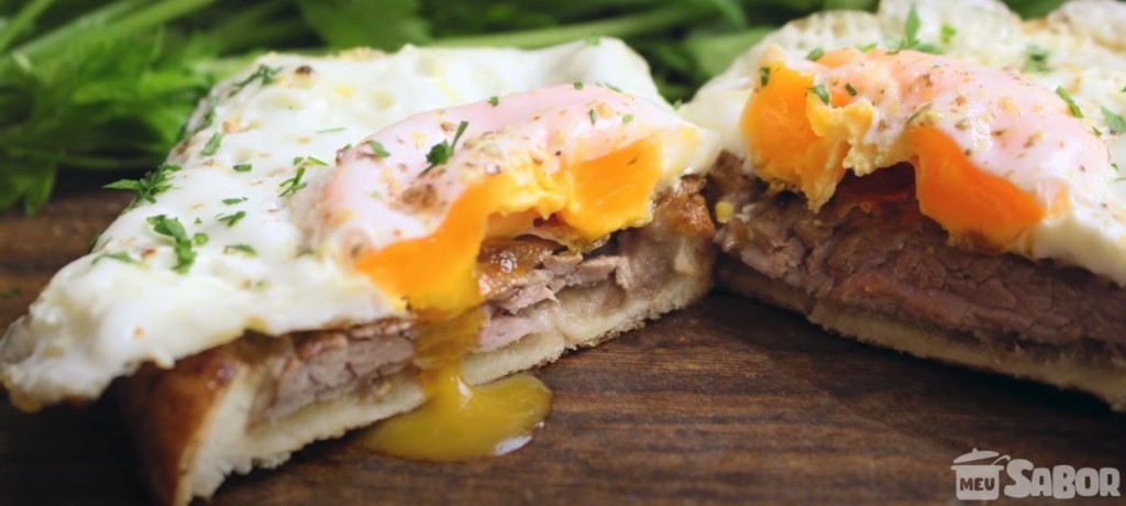 Experimente o incrível bife a cavalo. 1 Experimente o incrível bife a cavalo.