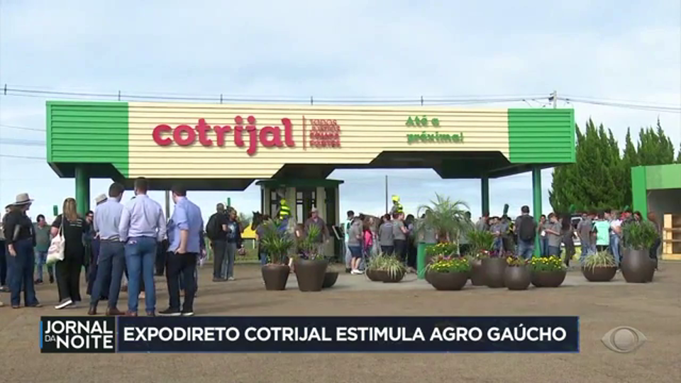 Expodireto Cotrijal: impulsionando a agropecuária gaúcha. 22 Expodireto Cotrijal estimula agropecuária Gaúcha | Band - Band Jornalismo