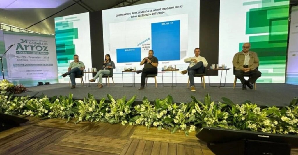 Irga divulga dados finais do plantio da safra de arroz