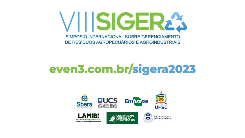 simposio internacional sobre gerenciamento de residuos agropecuarios e agroindustriais sigera 2023