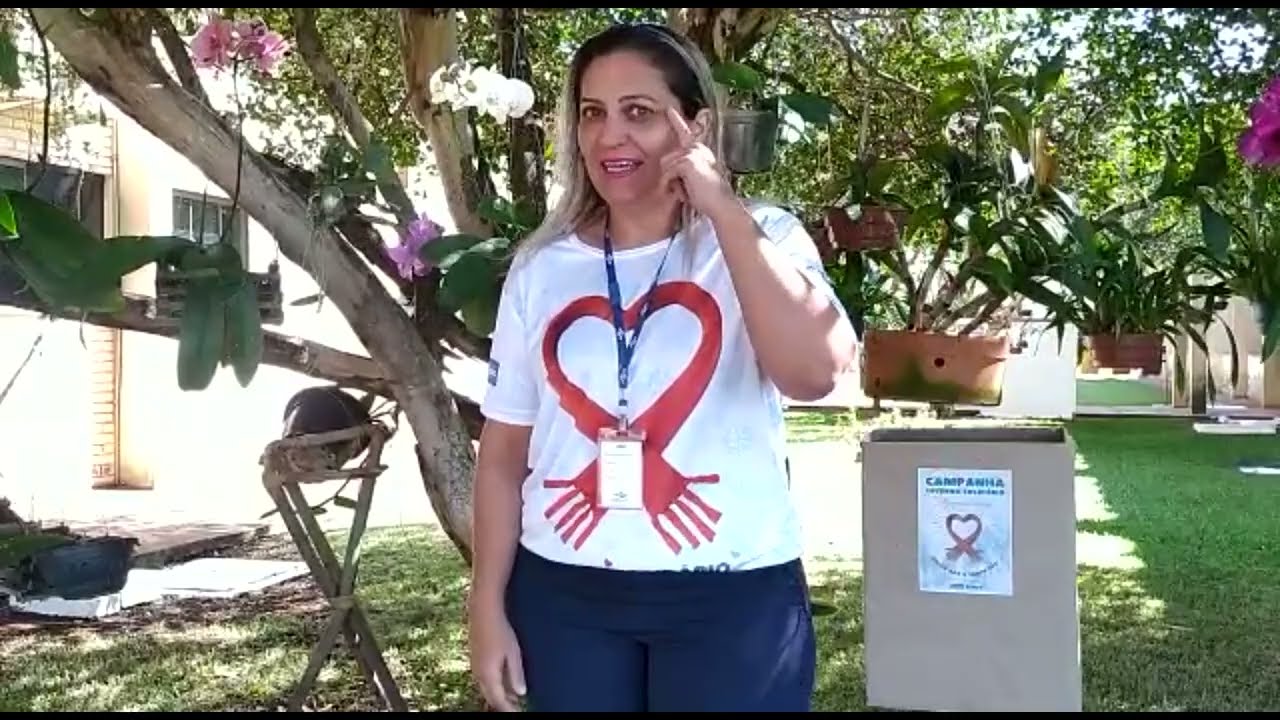 video franciele campanha agasalho