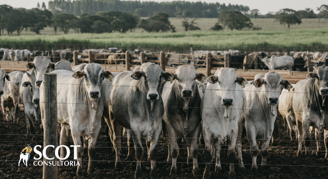 Mercado bovino em Sao Paulo estagnado