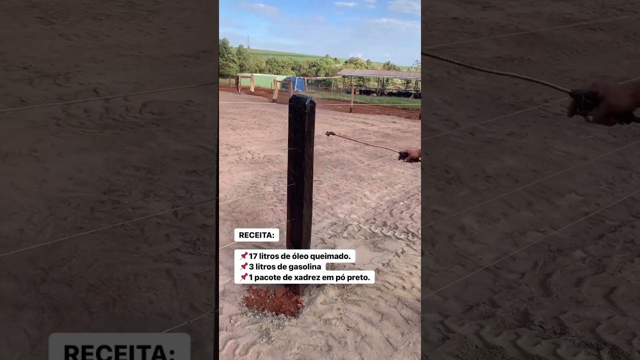 Nova tendência: Pintura na cerca! #agroarte