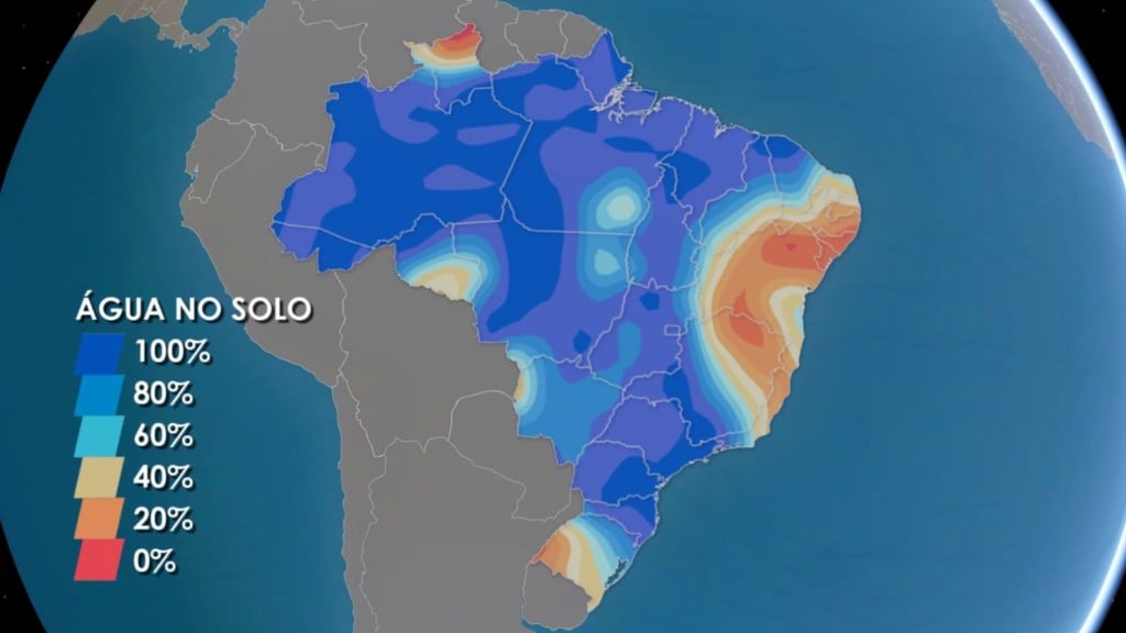 Previsão de chuvas para pastos. 🌧️💧