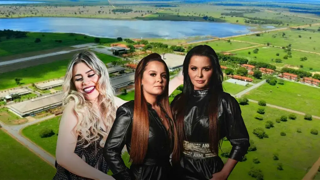 Cantoras brasileiras com maiores extensões de terras