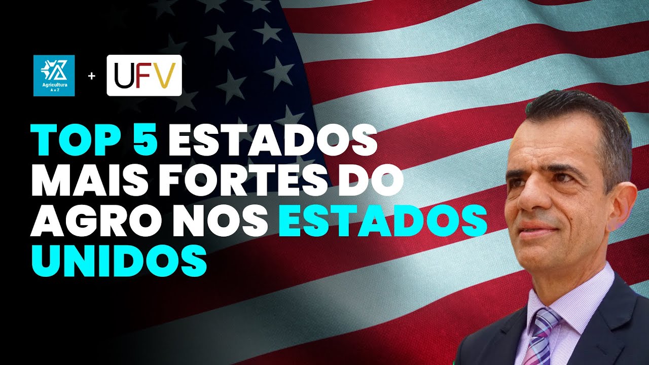 TOP 5 ESTADOS AGRÍCOLAS EUA