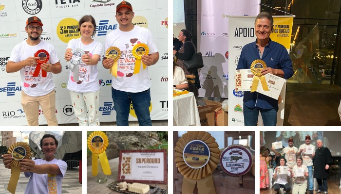 Minas brilha e conquista quase 200 medalhas em concurso mundial de queijos