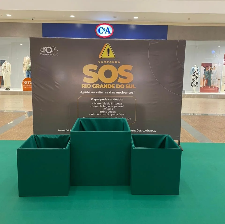 Capim Dourado Shopping abre ponto de coleta para ajudar vítimas das chuvas no Rio Grande do Sul – Surgiu