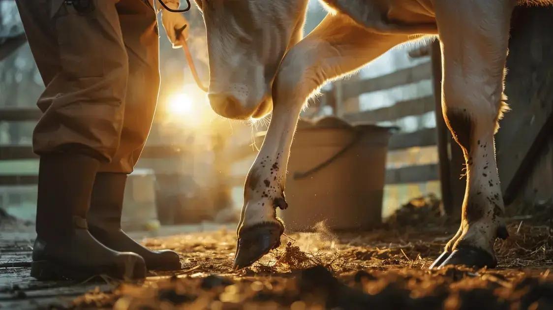 Inflamação do Casco: 5 Erros Que Estão Deixando Seu Rebanho Sofrendo!