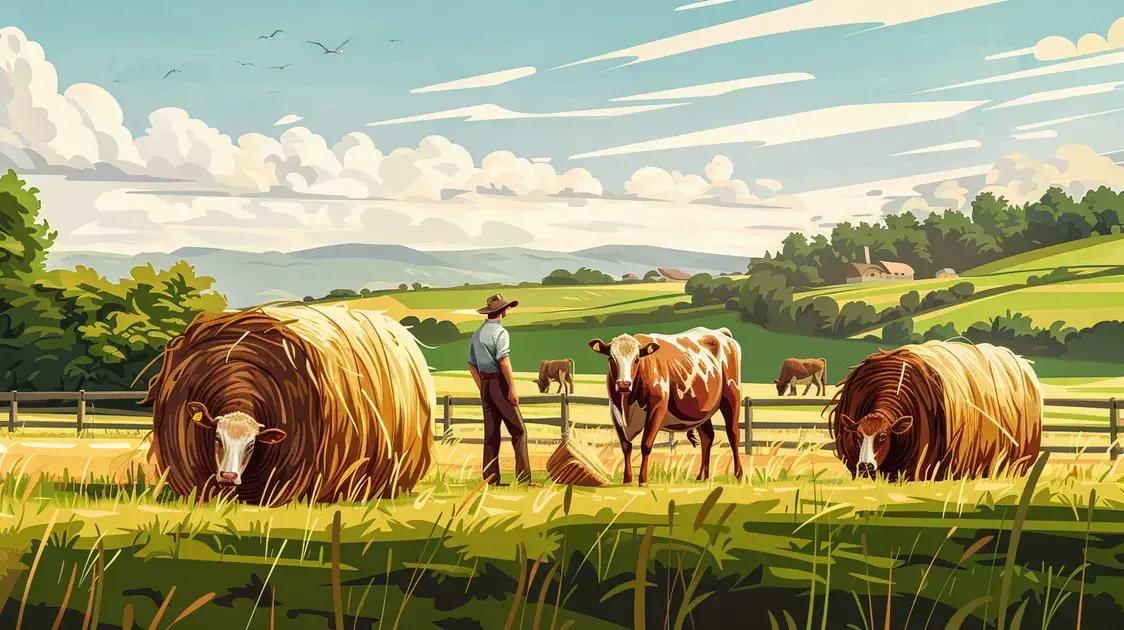 Como escolher os alimentos volumosos ideais para o seu gado?