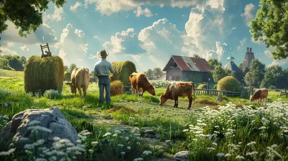 Dicas para otimizar o uso de alimentos volumosos na sua propriedade