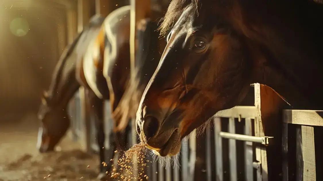 Dicas para uma Nutrição Equina de Sucesso Dicas para uma Nutrição Equina de Sucesso