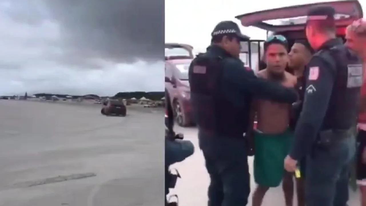 Escândalo: Mago das Unhas é preso por manobra radical em Salinas 8 Mago das Unhas é preso por fazer "cavalo de pau" em Salinas • DOL