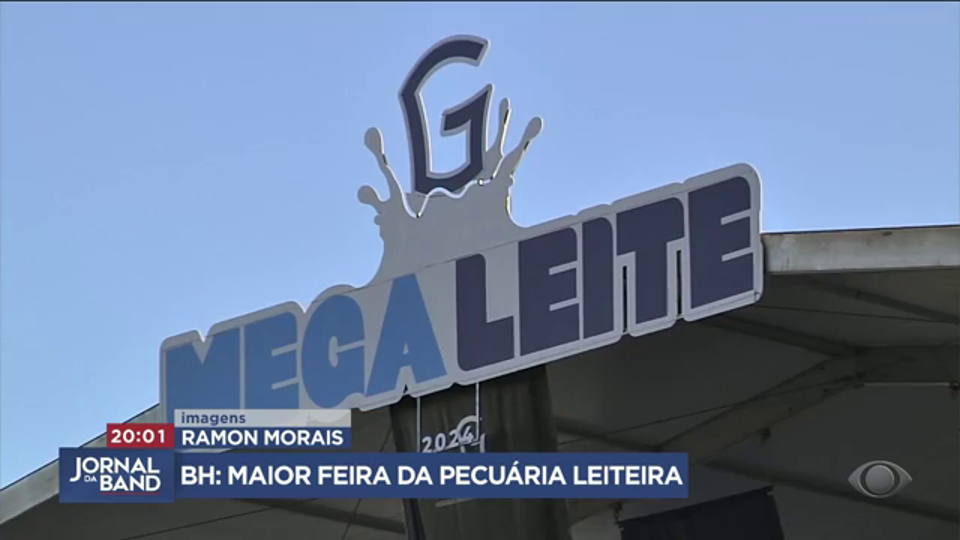 Belo Horizonte recebe a maior feira da pecuária leiteira - Band Jornalismo