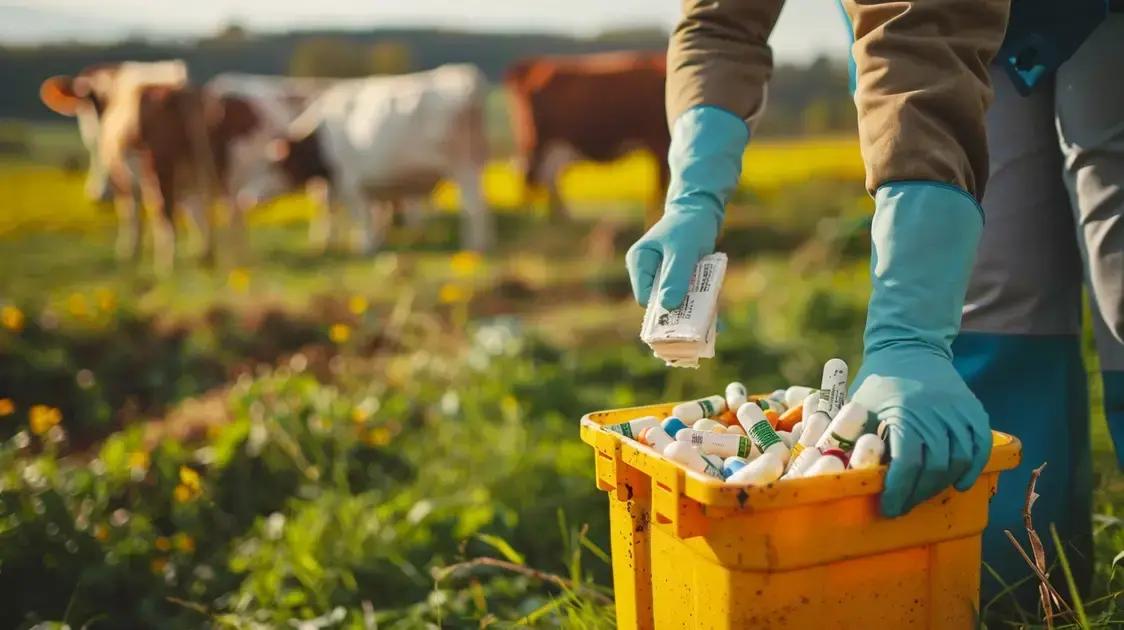 Guia Completo para o Descarte de Embalagens de Medicamentos Bovinos: Aprenda a Fazer o Certo