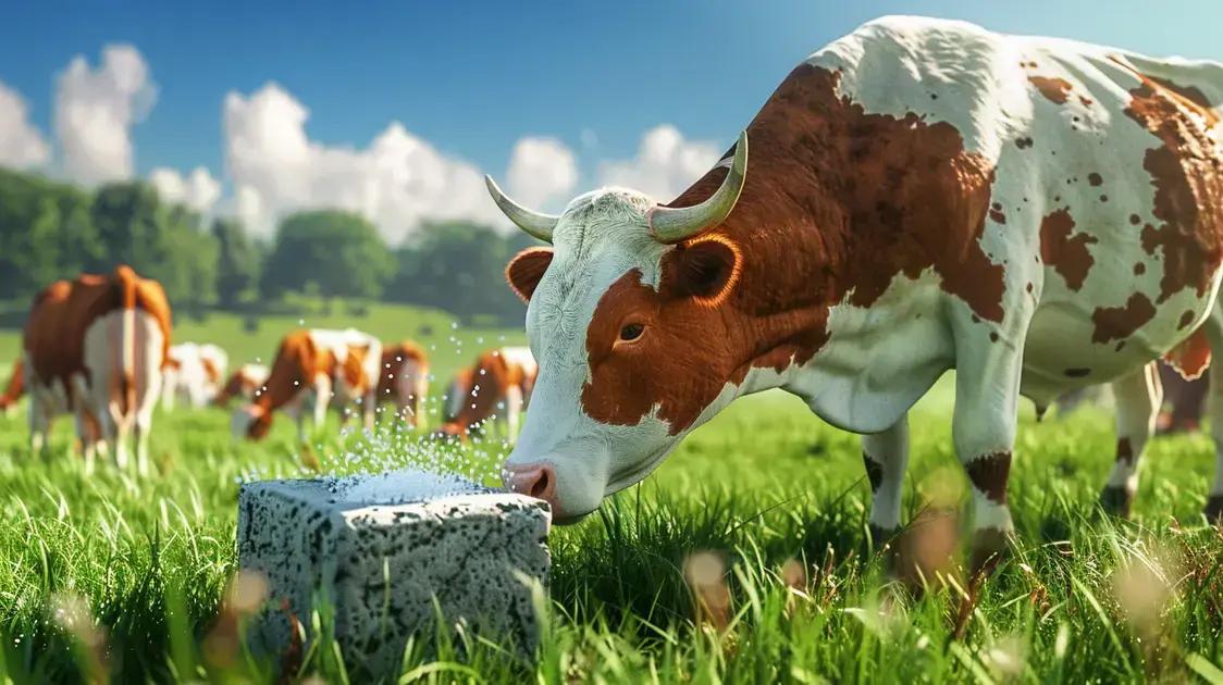 Incorporando o Sal Proteinado na Alimentação do seu Rebanho Incorporando o Sal Proteinado na Alimentação do seu Rebanho