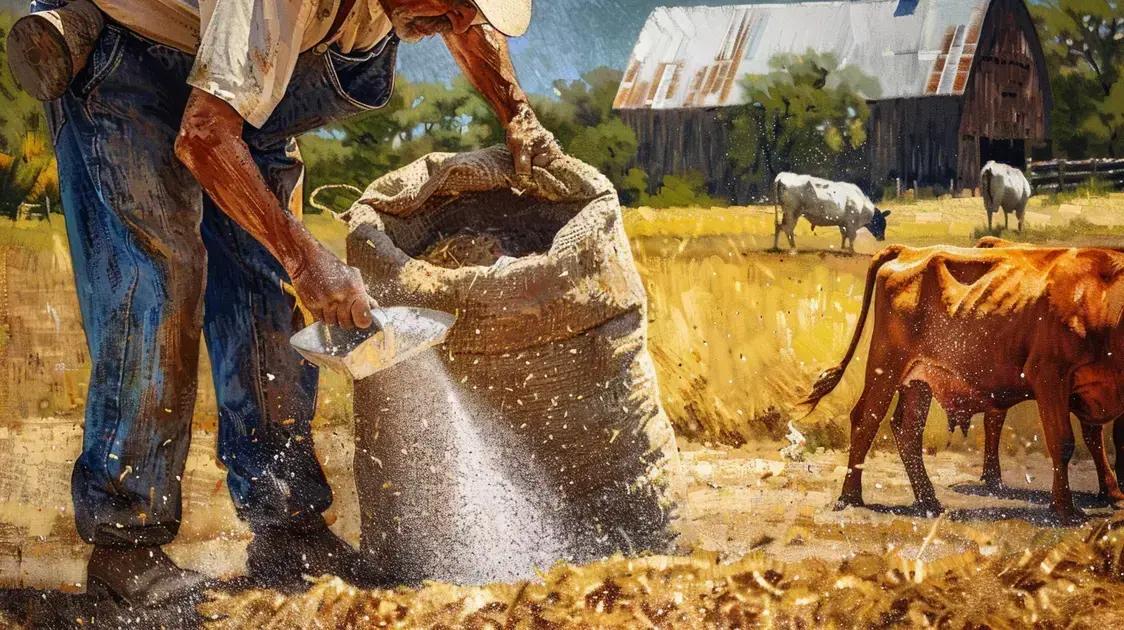 Mistura de Sal para Gado: Descubra a Porcentagem Ideal em 7 Passos Simples!