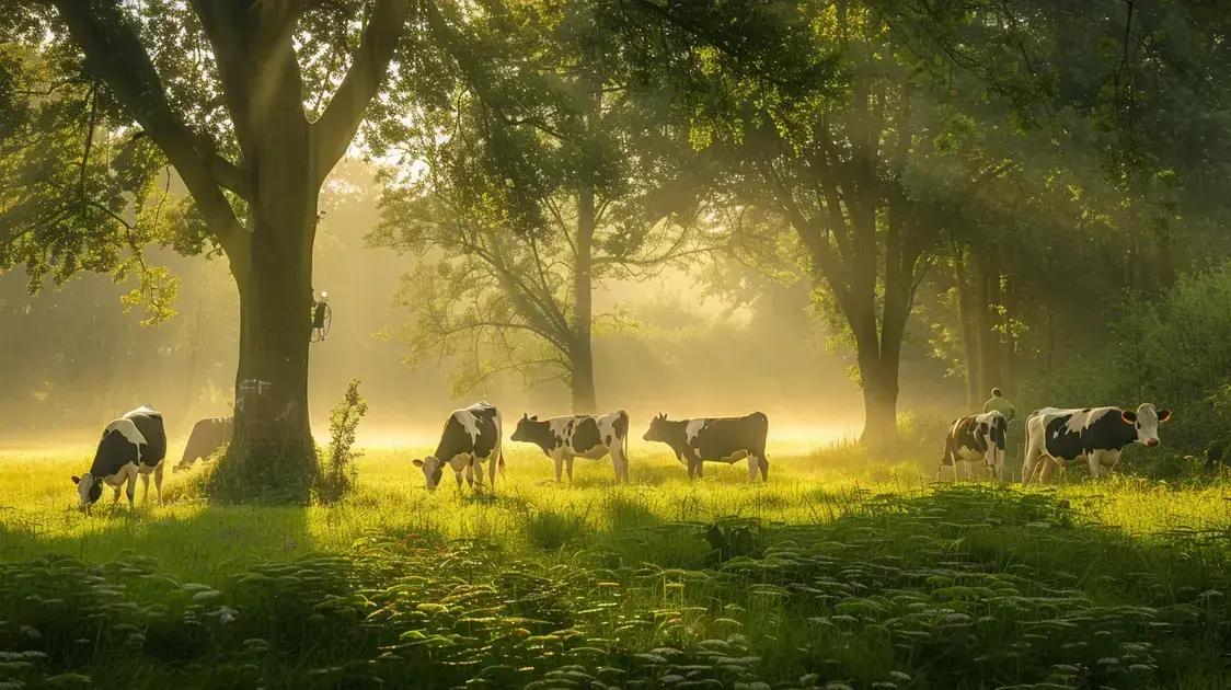 O Impacto da Temperatura na Produção de Leite O Impacto da Temperatura na Produção de Leite