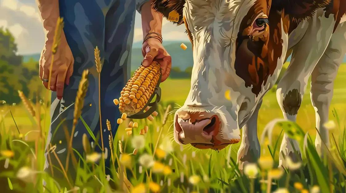 O Milho: Um Alimento Essencial para o Gado