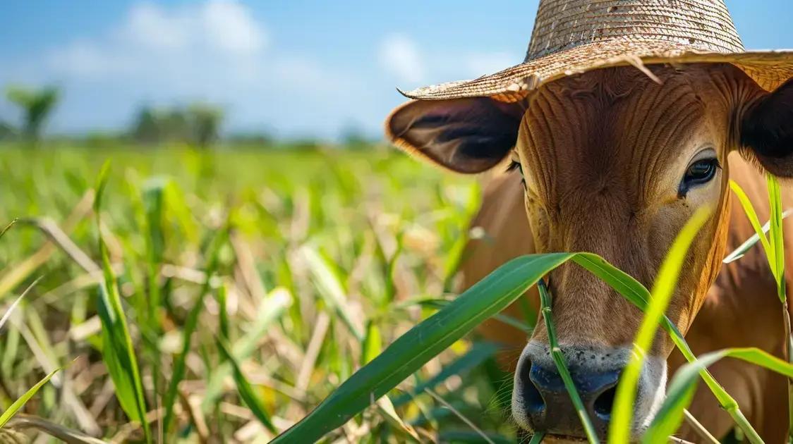 Por Que a Cana de Açúcar é Tão Importante para a Alimentação de Bovinos?