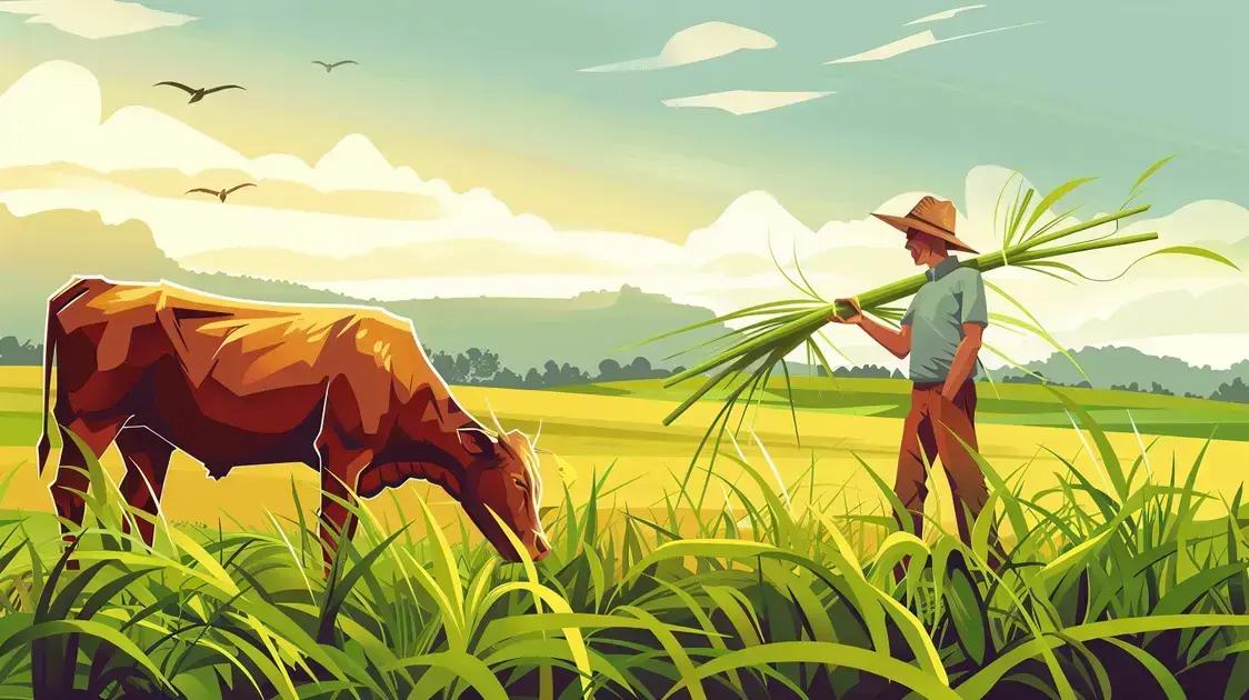 Por que a Cana é um Alimento Essencial para o Gado?